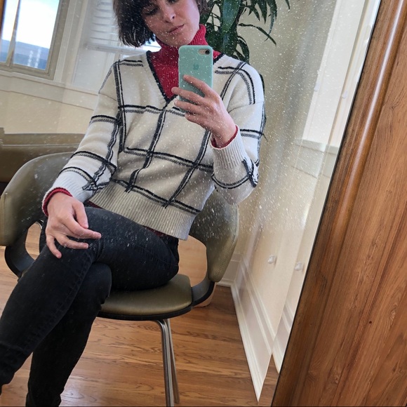 Windowpane Sweater - Picture 5 of 5